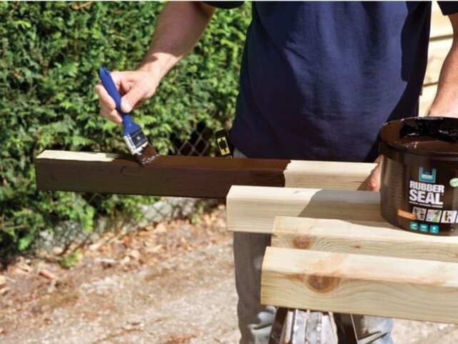 Vloeibaar rubber AQ - Zwart 750 ml