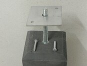 Betonpoer 15 x 15 cm