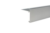 EPDM - Daktrimprofiel Aluminium 45mm