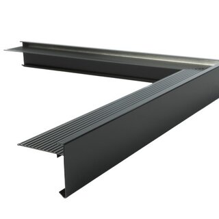 EPDM - Daktrim 45mm Buitenhoek RAL-Kleur