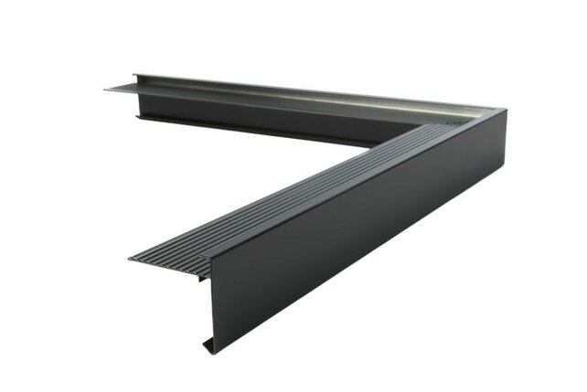 EPDM - Daktrim 45mm Buitenhoek RAL-Kleur