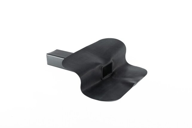 EPDM - Zijuitloop 90 graden EPDM - Zijuitloop 90 graden