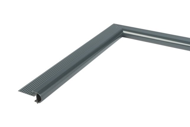 EPDM - Daktrim 45mm binnenhoek kraal RAL-kleur