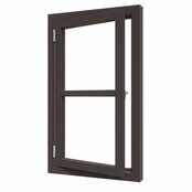 Douglas Steellook Vleugelraam 78x131cm enkel Zwart gespoten (incl. glas) Douglas Steellook Vleugelraam 78x131cm enkel Zwart gespoten (incl. glas)