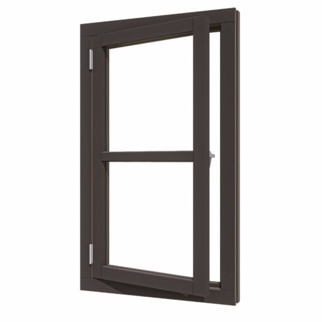 Douglas Steellook Vleugelraam 78x131cm enkel Zwart gespoten (incl. glas) Douglas Steellook Vleugelraam 78x131cm enkel Zwart gespoten (incl. glas)