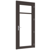 Douglas Steellook Deur enkel 101x235cm + kozijn zwart gespoten (incl. glas) Douglas Steellook Deur enkel 101x235cm + kozijn zwart gespoten (incl. glas)