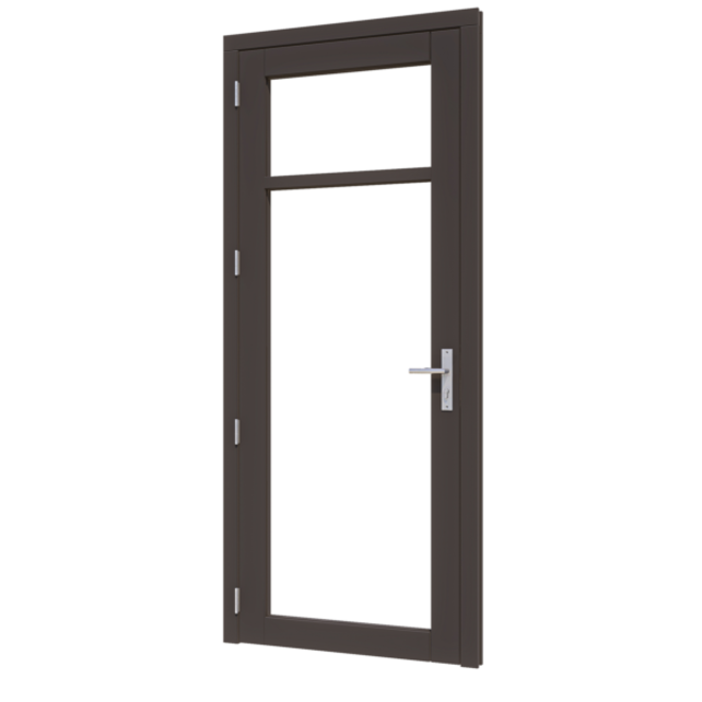 Douglas Steellook Deur enkel 101x235cm + kozijn zwart gespoten (incl. glas) Douglas Steellook Deur enkel 101x235cm + kozijn zwart gespoten (incl. glas)