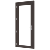 Douglas Steellook Deur enkel 101x235cm + kozijn zwart gespoten (incl. glas) Douglas Steellook Deur enkel 101x235cm + kozijn zwart gespoten (incl. glas)