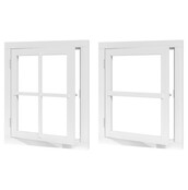 Douglas Vleugelraam 78x95cm - met kozijn