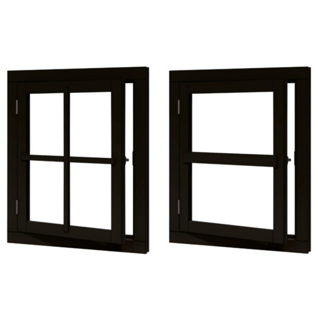 Douglas Vleugelraam 78x95cm - met kozijn