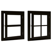 Douglas Vleugelraam 78x95cm - met kozijn