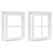 Douglas Vleugelraam 78x95cm - met kozijn
