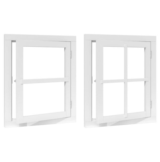 Douglas Vleugelraam 78x95cm - met kozijn