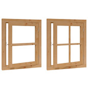 Douglas Vleugelraam 78x95cm - met kozijn