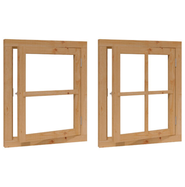 Douglas Vleugelraam 78x95cm - met kozijn