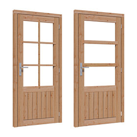 Douglas Paneel/Glasdeur Enkel 96x201cm