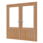 Douglas Paneel/Glasdeur dubbel 180x201cm