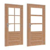 Douglas Stapeldorpeldeur Enkel 96x201cm