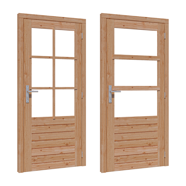 Douglas Stapeldorpeldeur Enkel 96x201cm