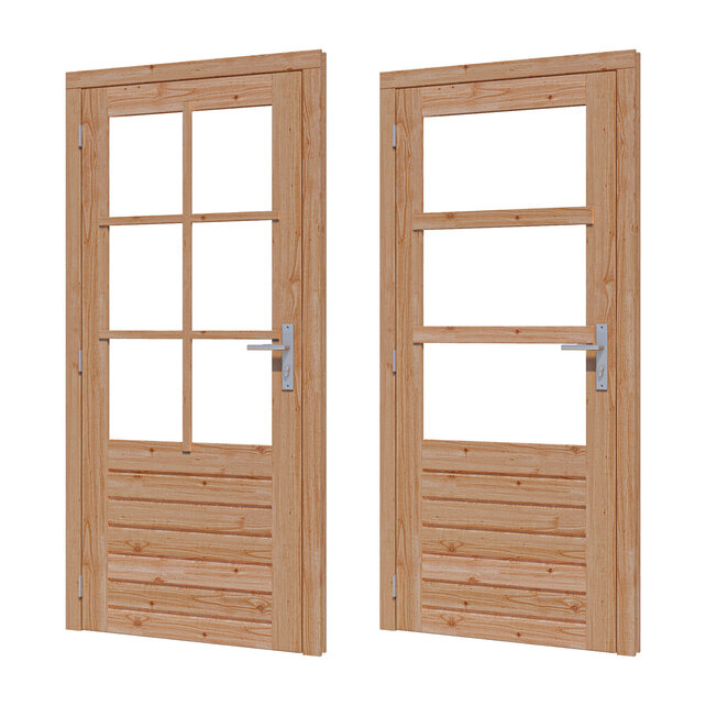 Douglas Stapeldorpeldeur Enkel 96x201cm