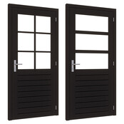 Douglas Stapeldorpeldeur Deluxe Enkel 106x219cm - Incl. dubbel glas