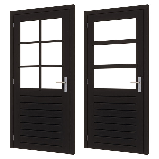 Douglas Stapeldorpeldeur Deluxe Enkel 106x219cm - Incl. dubbel glas