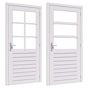 Douglas Stapeldorpeldeur Deluxe Enkel 106x219cm - Incl. dubbel glas