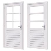 Douglas Stapeldorpeldeur Deluxe Enkel 106x219cm - Incl. dubbel glas