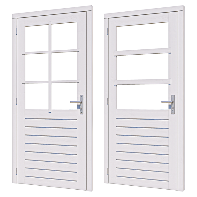 Douglas Stapeldorpeldeur Deluxe Enkel 106x219cm - Incl. dubbel glas