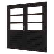 Douglas Stapeldorpeldeur Deluxe Dubbel 200x219cm -  Incl. dubbel glas