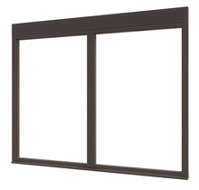 Douglas Steellook BW-Glaswand 198x160cm - Incl. Stelkozijnset zwart gespoten