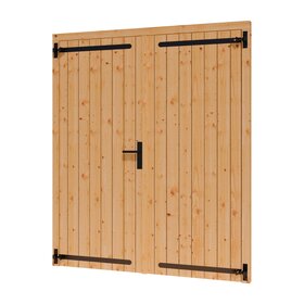 Douglas deur dubbel 199x202cm