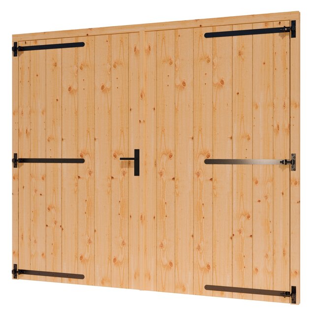 Douglas Opgeklampte Deur XL Dubbel 254x220cm  - excl h&s XL