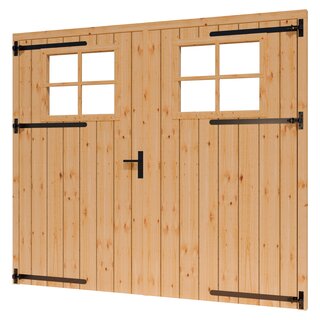 Douglas Opgeklampte Deur XL Dubbel met raam