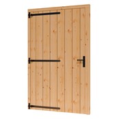 Douglas opgeklampte deur enkel 133x220cm excl h&s XL