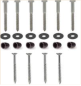 Pergola Muurbevestiging Zwart Gecoat (per stuk)