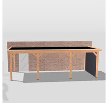 Overkapping aan huis - 800x350cm