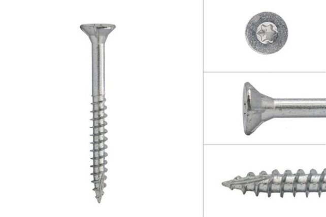 Spaanplaatschroeven 6 x 50 mm (100 stuks)