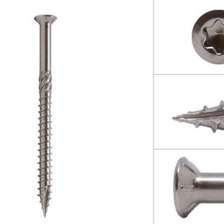 Rvs tuinschroeven 4 x 40 mm 200 stuks