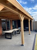 Overkapping aan huis - 800x350cm