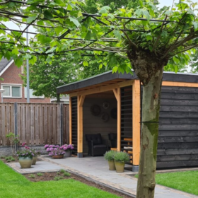 Veranda met shutters 600x300