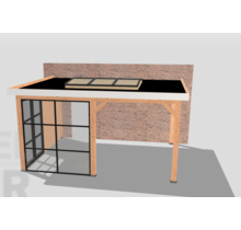 Overkapping aan huis 500x400