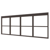 Douglas Steellook Glaswand  (viervoudig)