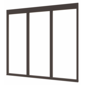 Douglas Steellook Glaswand  (drievoudig)