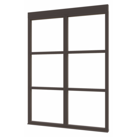 Douglas Steellook Glaswand  (tweevoudig)