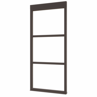 Douglas Steellook Glaswand  (enkelvoudig)