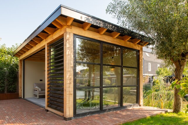 Douglas Steellook Glaswand  (drievoudig)