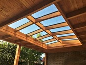 Lichtstraat Zadeldak (frame Douglas onbehandeld)