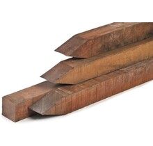 Hardhout 60 x 60 mm