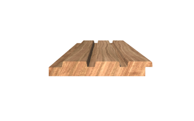 20 x 142 mm Ayous Rhombus(triple) Thermowood